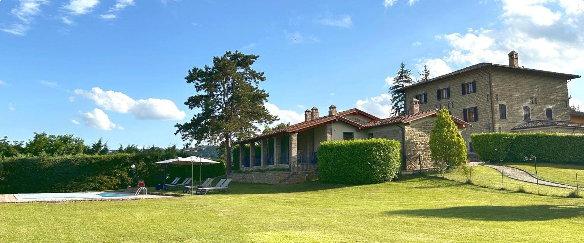 Agriturismo Villa Maria Pia Gubbio Kültér fotó