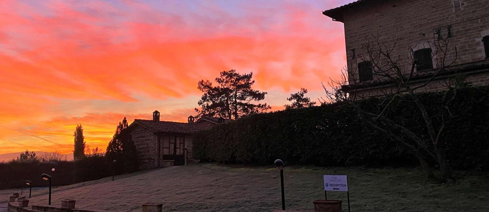 Agriturismo Villa Maria Pia Gubbio Kültér fotó